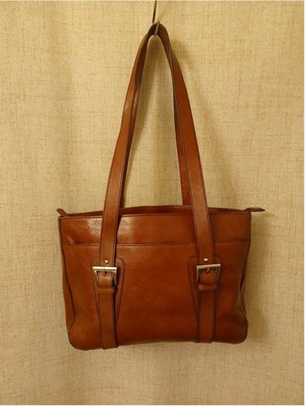Etienne Aigner Brown Leather Shoulder Bag Vintage